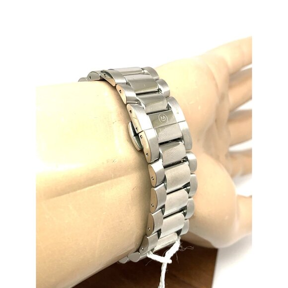 Movado Men's Watch 2600137 Series 800 Swiss Quartz Blue Dial Silver Steel 40mm - Picture 11 of 15